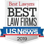 Best Law Firms 2019 Award